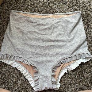 kortni jeane high waisted swim bottoms